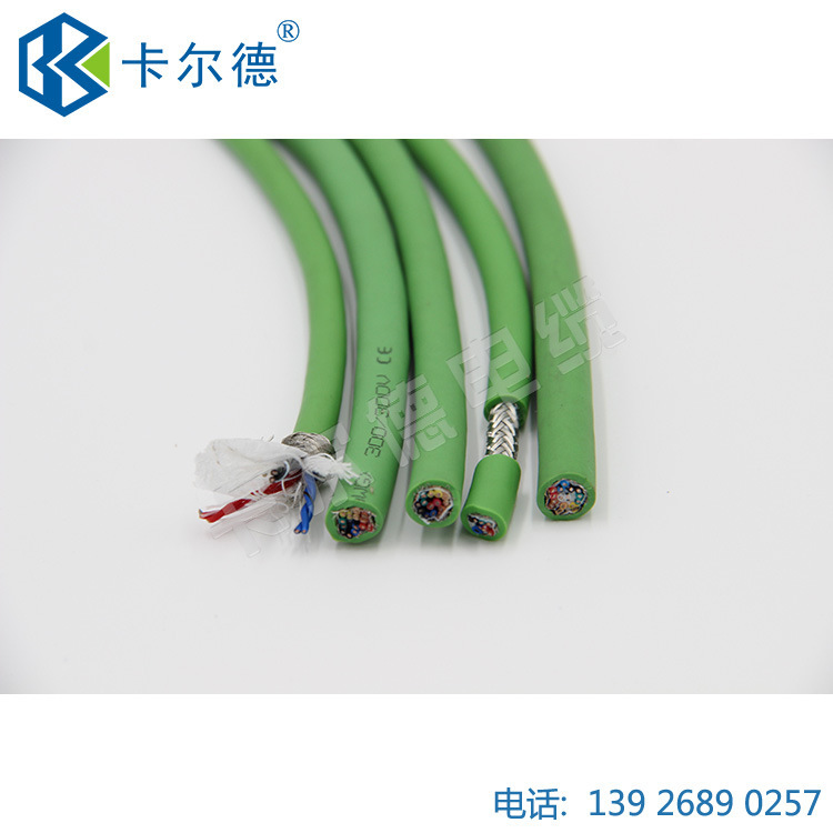 TRVP ไฮเปอร์-ความเร็วสูง-ความเร็วสูง เคเบิลป้องกันคู่-แบเรล 0.2.03/0.5 mm2 ส่งข้อมูลไปยังเคเบิล