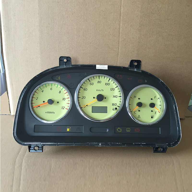 Clear car gauges, car combinations, light card car dashboards.