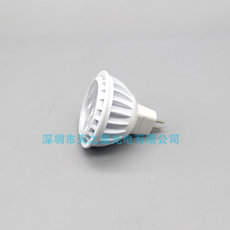 Cross-border heat sales LED light MR16 12V 5w6w instead of halogen light cup 50*50mm sticker