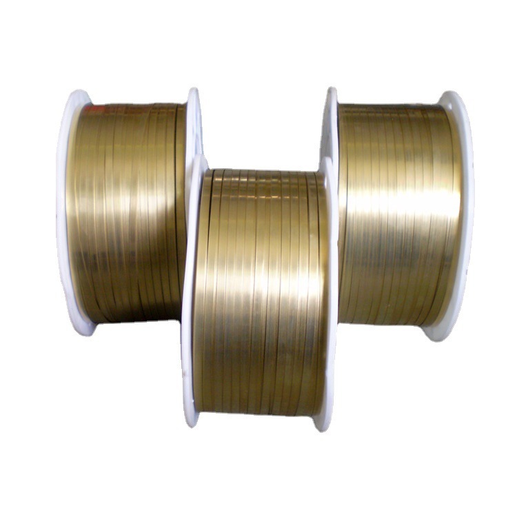 Bronze belts, in bulk and in bulk, for use in copper bands. H65 Bronze belts 4*0.3 mm