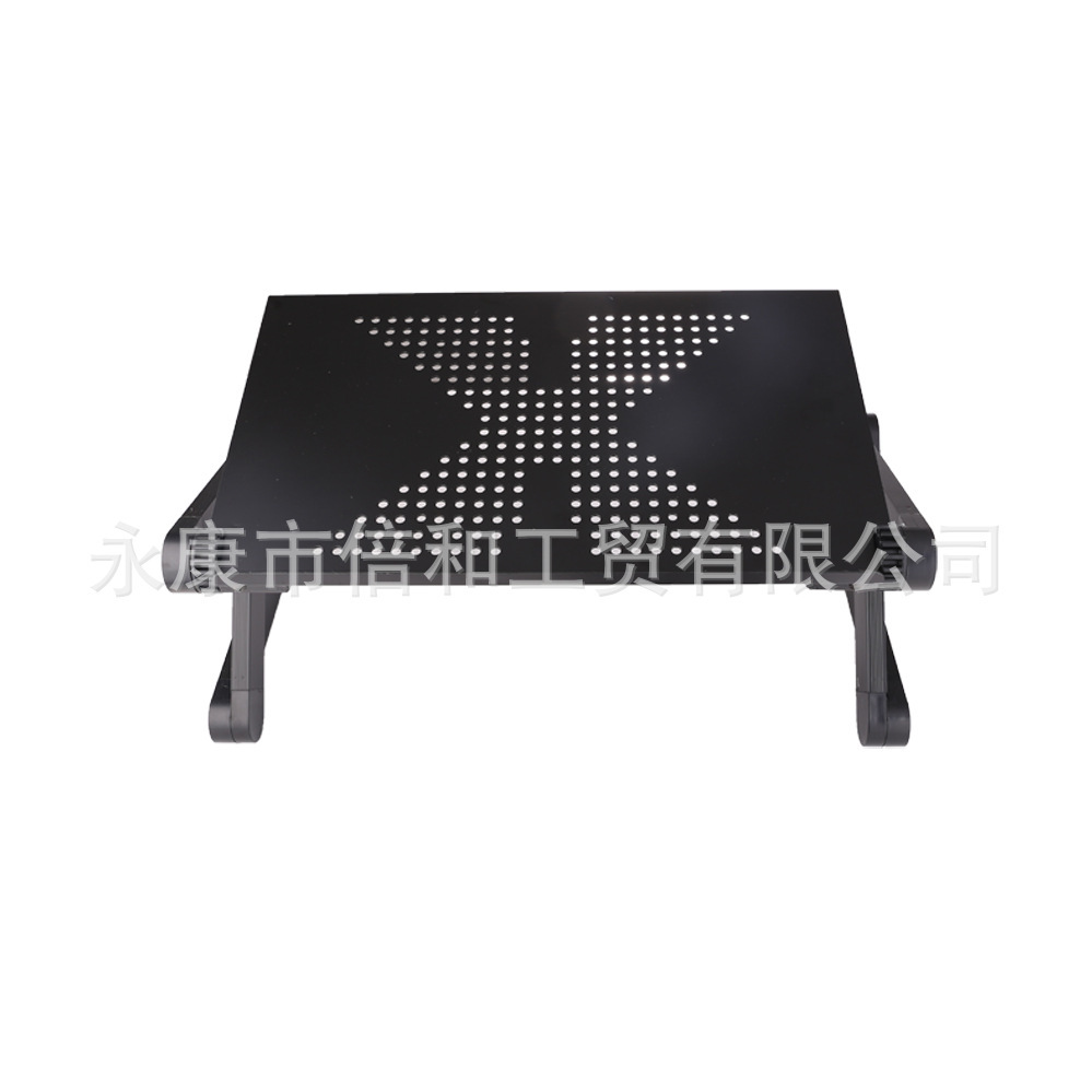 Folding computer table for aluminium alloy in a table