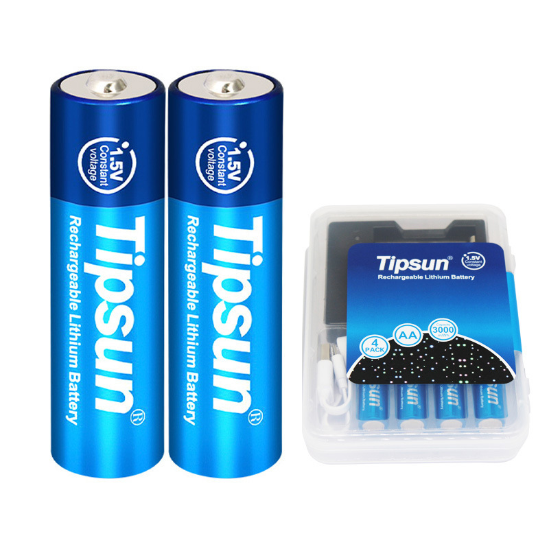 Tipsun|3000m Wh|5 heated charger |4 grains of charger |1.5V|