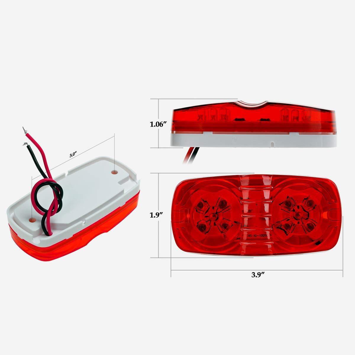 14 LED taillights for trailers