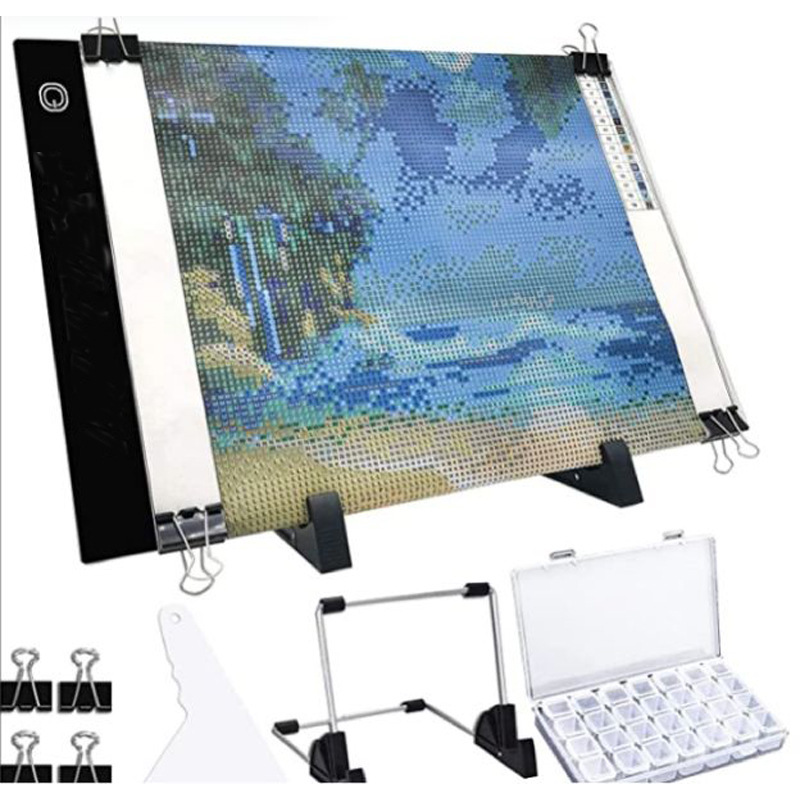 a 4A3 photocopy board with diamond drawing tool set to include a box of A3A2 highlights