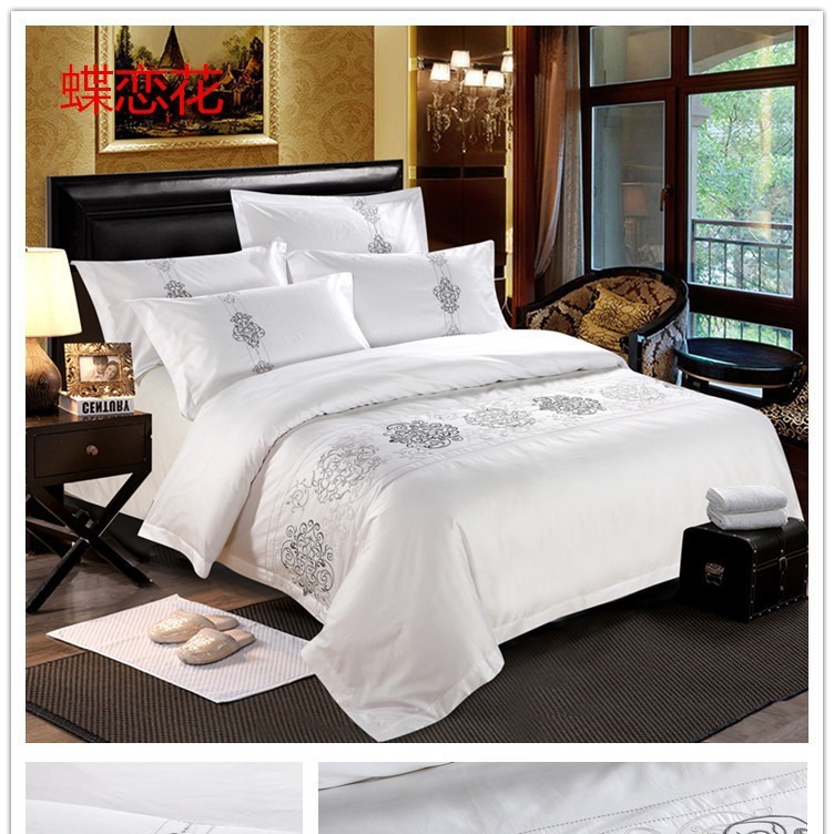 Four sets of hotel suites for the All-Mignon Embroidery Suite.