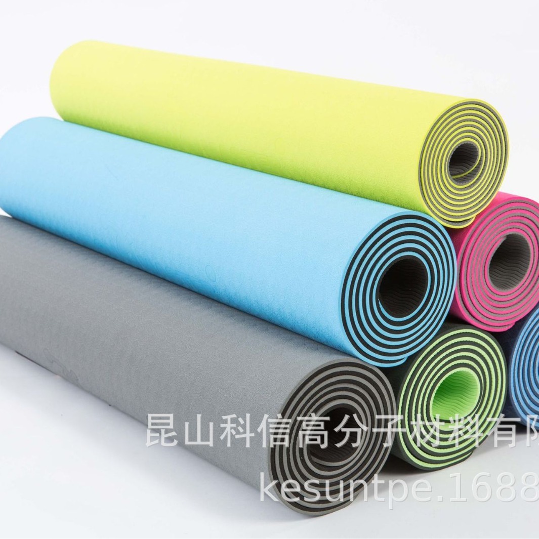 tpe yoga pads to improve smoothness, 탄력, 부드러움과 Eva의 비용.