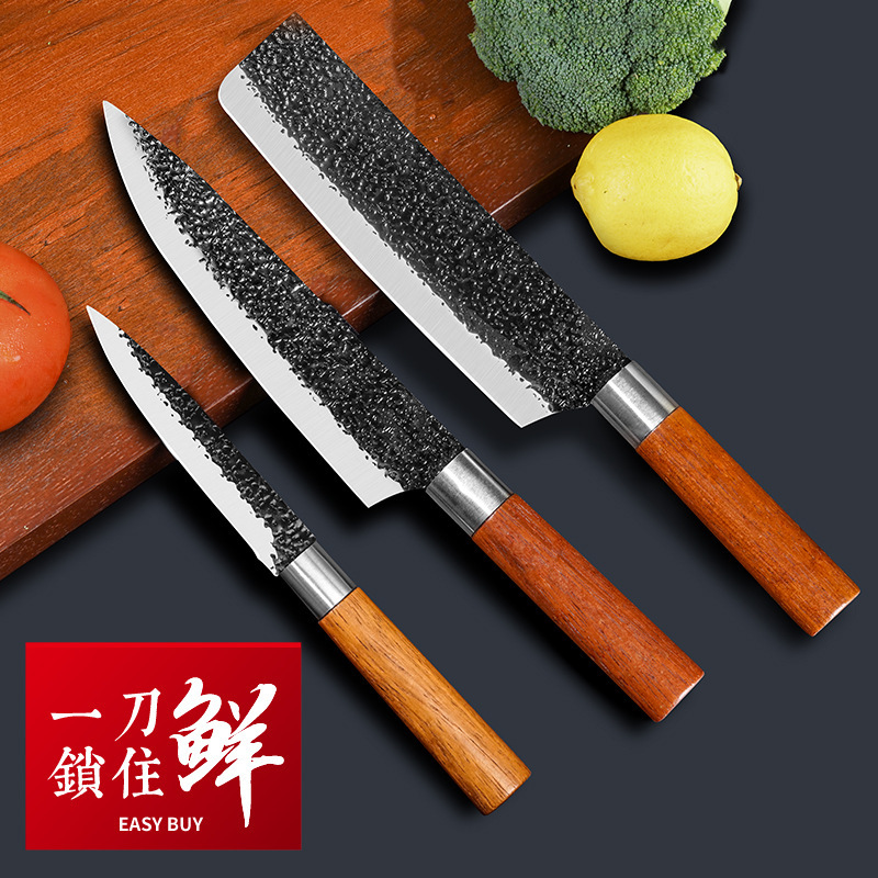 The Star Trek factory sells three pairs of Japanese chefs' knives to hit the kitchen with a hammer tattoo.