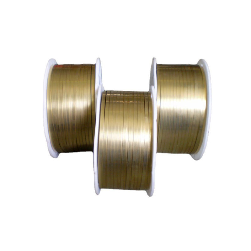 Bronze belts, in bulk and in bulk, for use in copper bands. H65 Bronze belts 4*0.3 mm