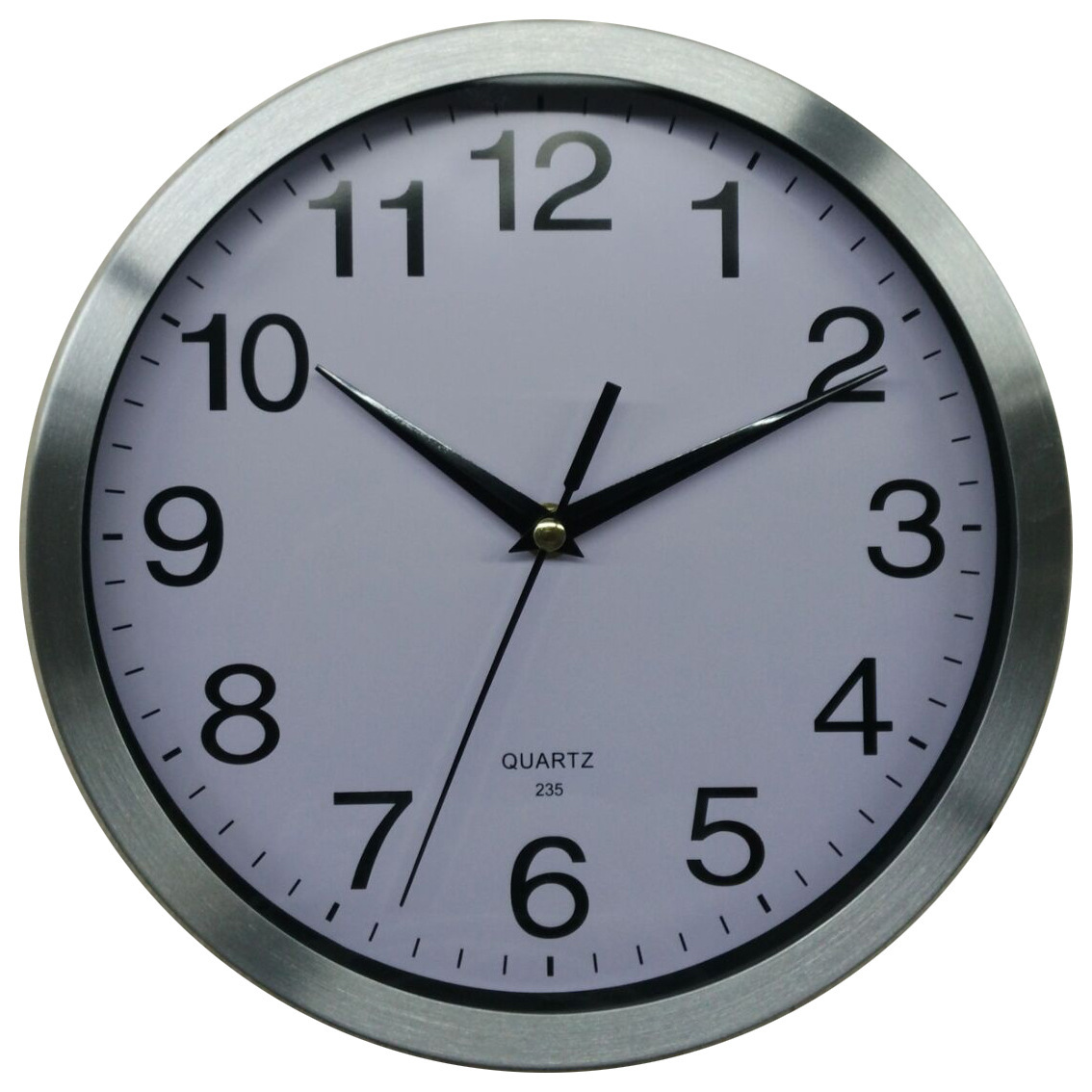 Wall clock Aluminium hanger/ Gift Bell/ Brief Fashion stainless steel wall clock