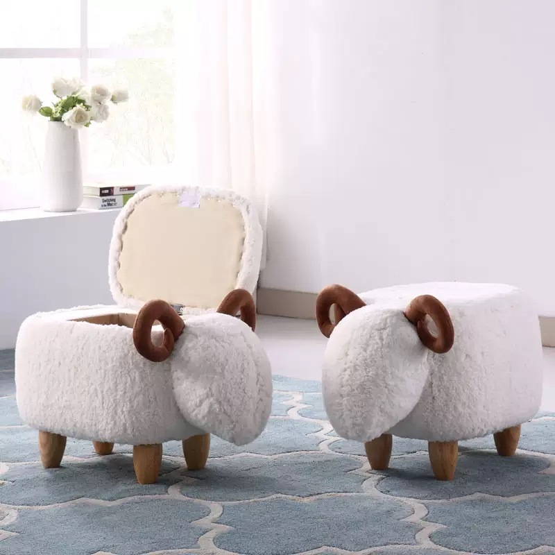 Improper sheep for shoe stools.