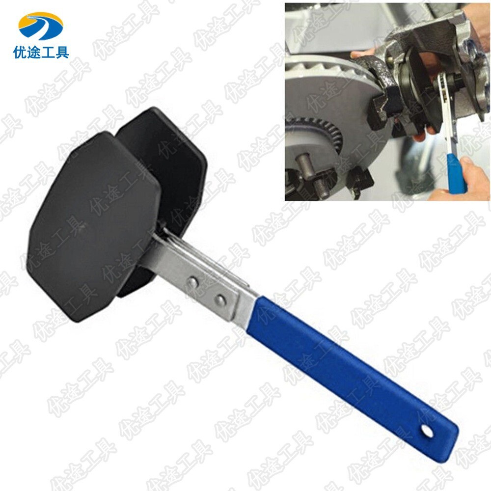 The brake piston, the compressor brake wrench, the brake separators, the auto-push wrench.