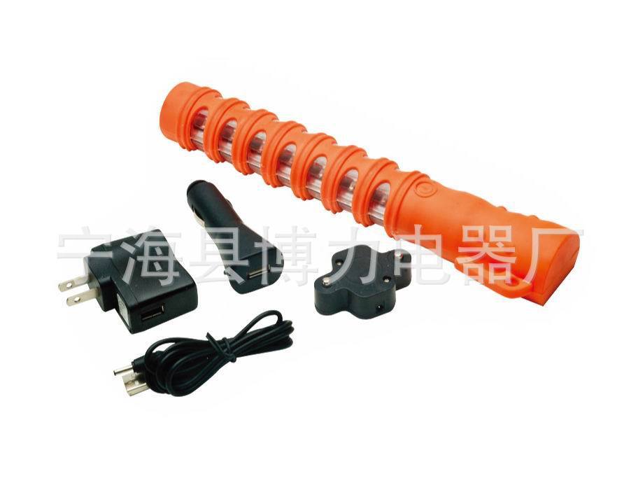 Innovative traffic batons, batons, lights.