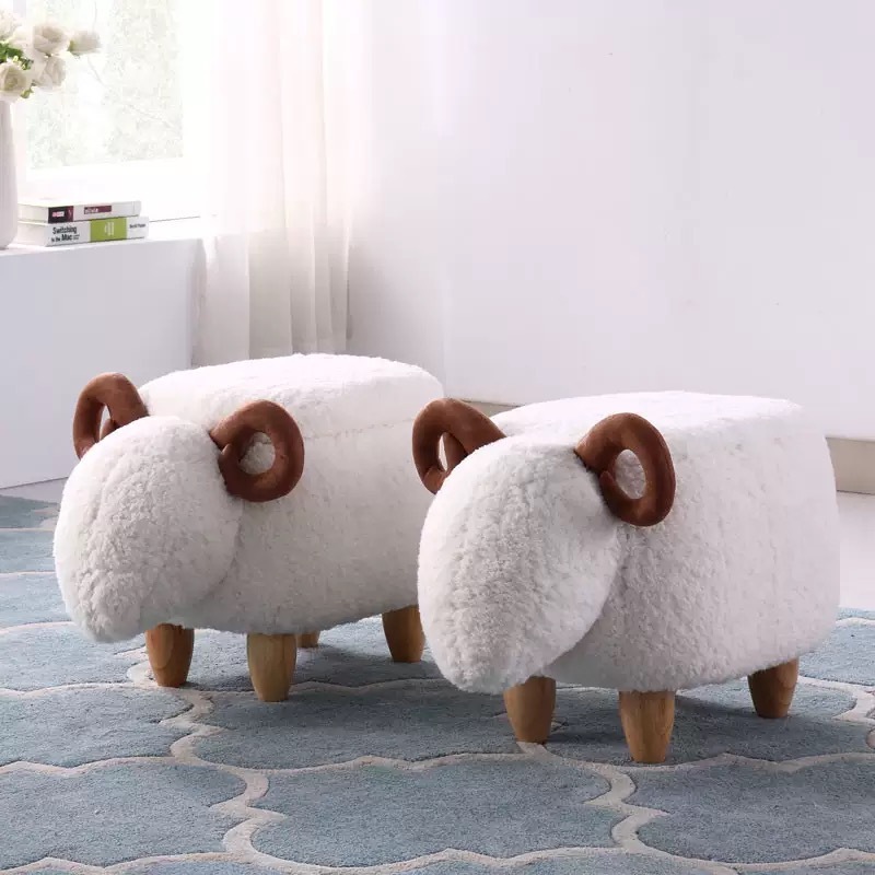 Improper sheep for shoe stools.