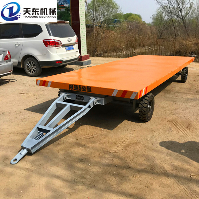 트레일러 4x4 x 8x4 단단한 타이어 flatbed