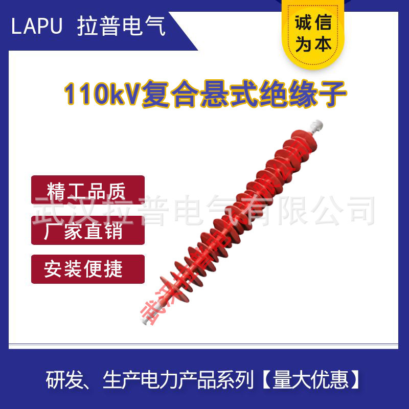 Lap110kV compound suspended insulation