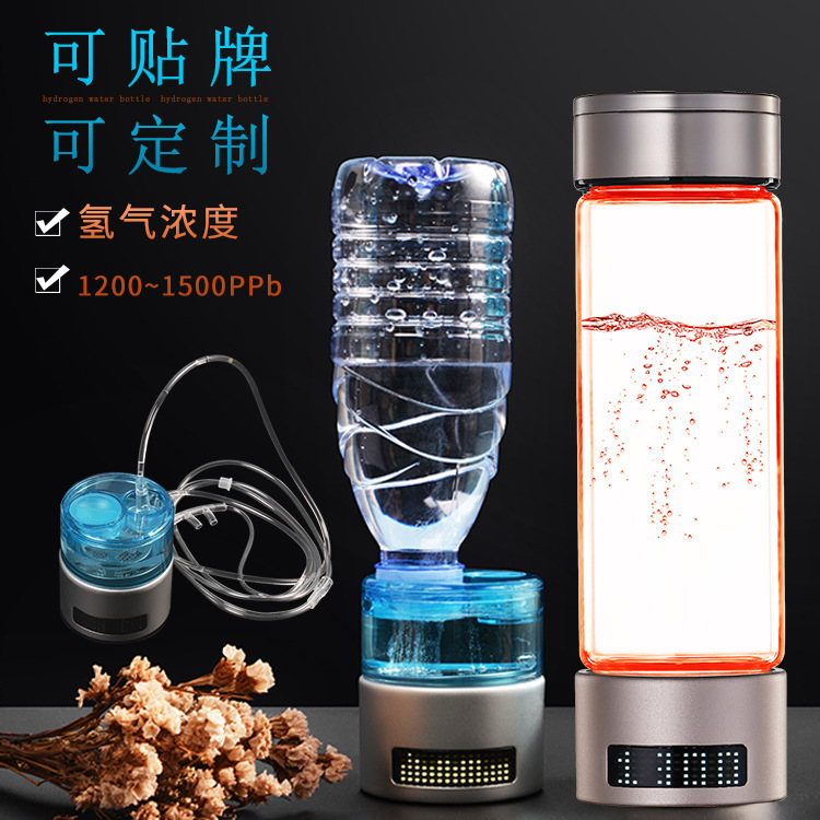 It's a custom-made, commercial gift-seller-supplied water cup with easy negative ions.