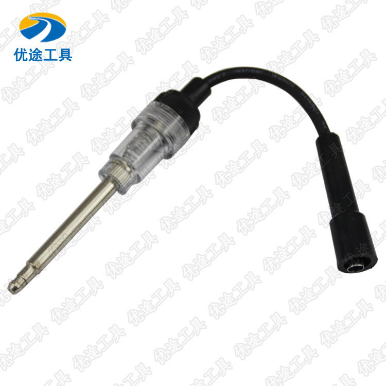 Firecracker tester for car spark plugs. Firing tester tester.