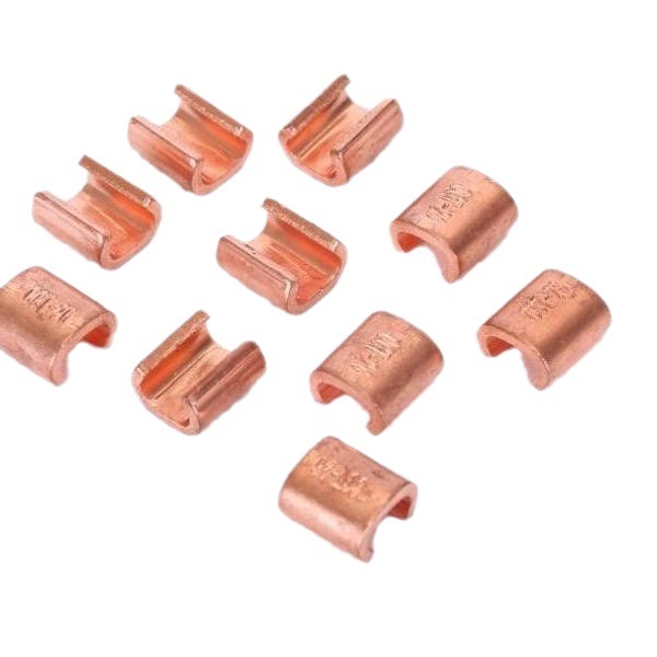 Supply of pure copper C-shaped, 99.9 per cent pure copper wire, cable branch copper.