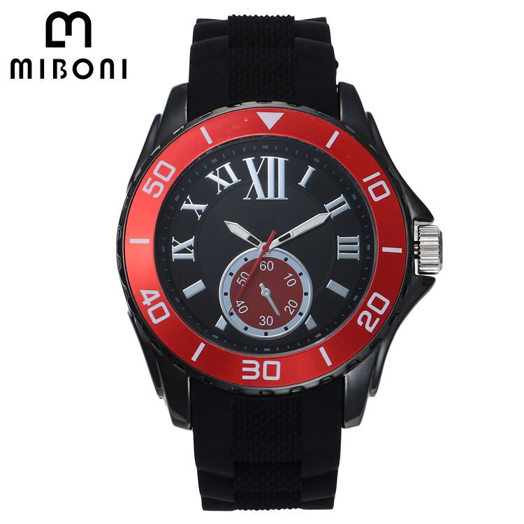 Mibonyy Men's Watch Recourcesal Aback Crison Belt October ขายได้ 6000 สําหรับการค้าต่างประเทศยูโร-อเมริกัน