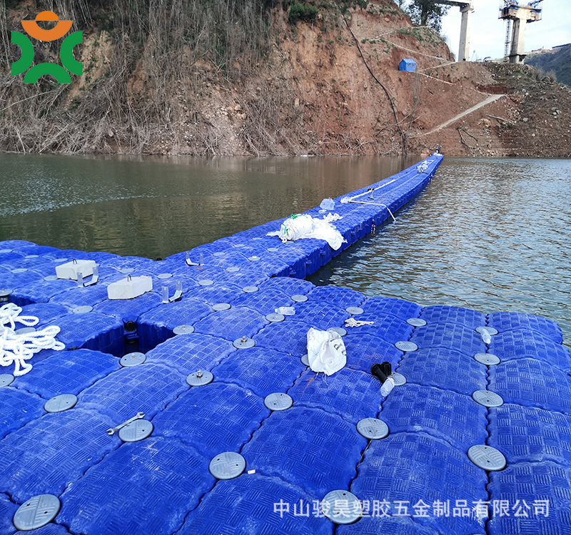 [Colour option] Water-based floater-leased channel float platform marina marina