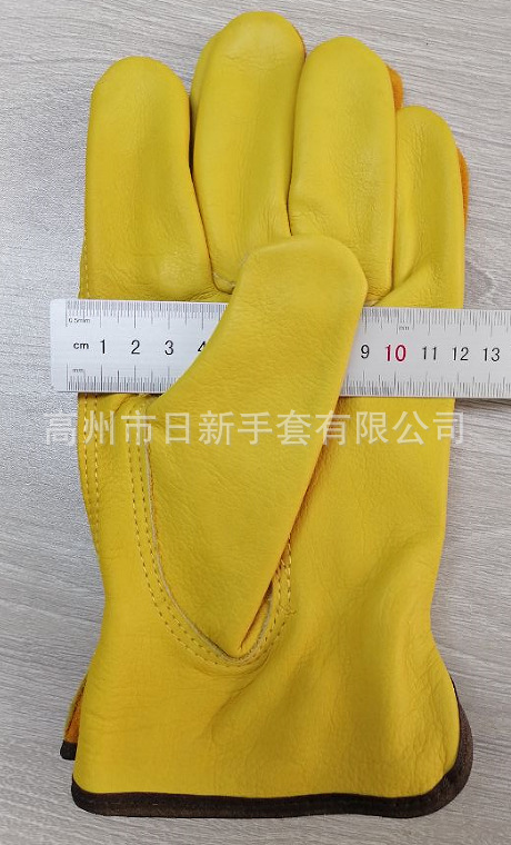 High State factory supplies RX5005 front + second-floor cow-skin driver gardening gloves.