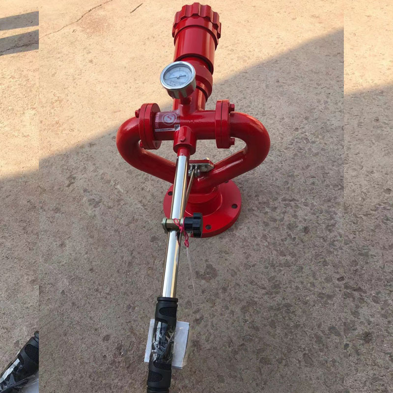 PS20W fixed fire cannon dn50 direct current spray dual fire extinguisher