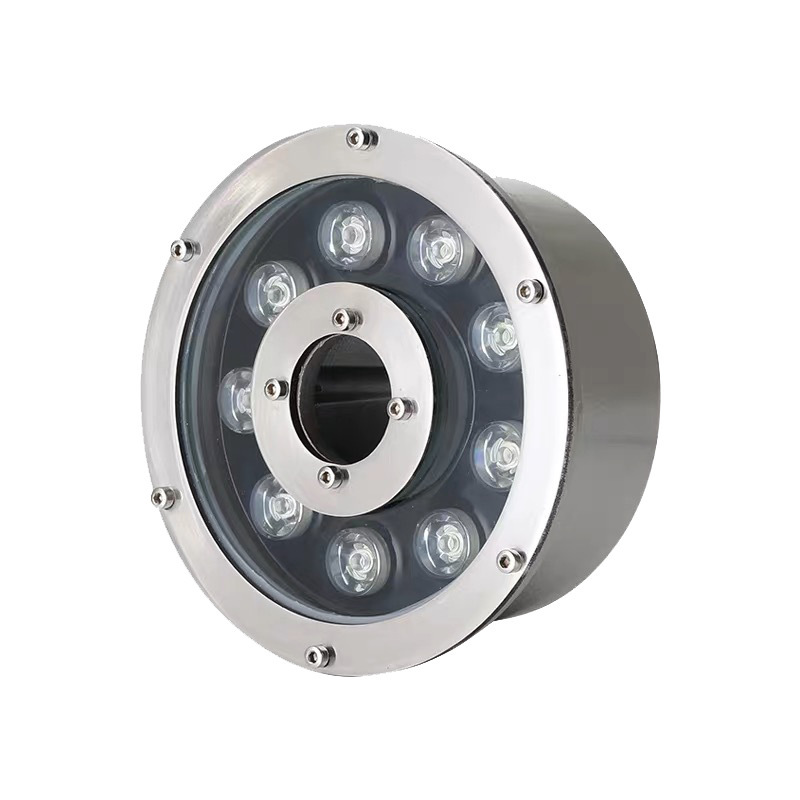 Project to light the LED fountainlighting pool landscape light, 24V pool stainless steel bottom floodlights underwater