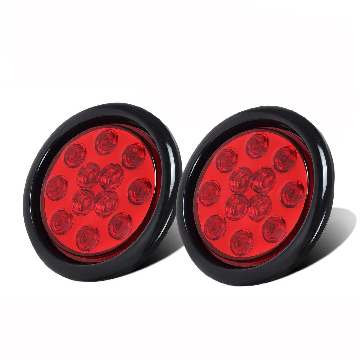 Two sets of 4'12' LED brake lights with high-light brakes.