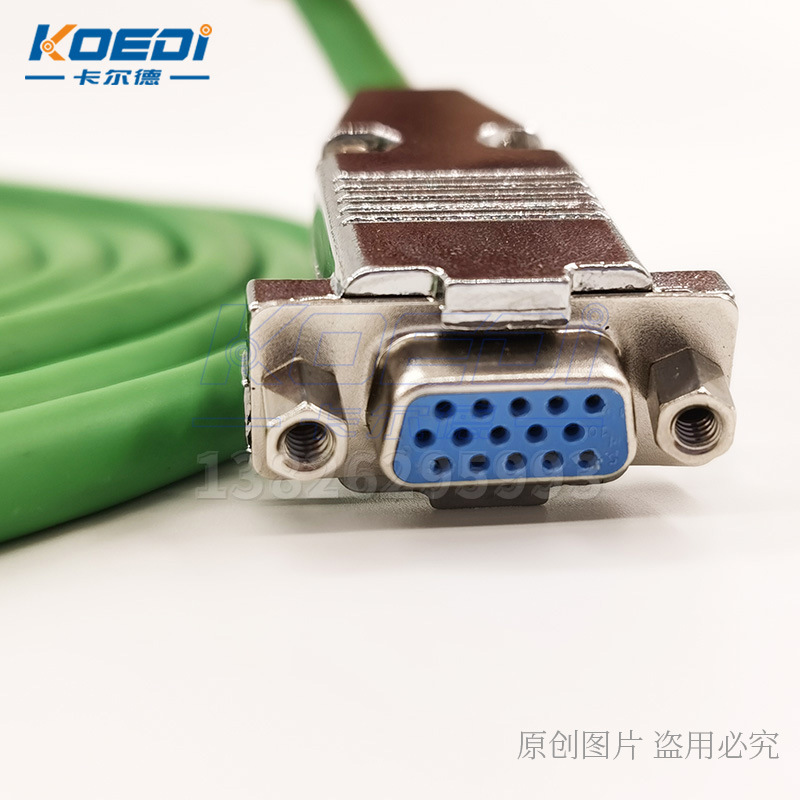 ความยืดหยุ่นสูง 5 คู่ของคู่แยกคู่คู่ 6 FX3002-2DB20-1H0 เคเบิลตัวเข้ารหัสของเซิร์ฟเวอร์ Wrest Adge