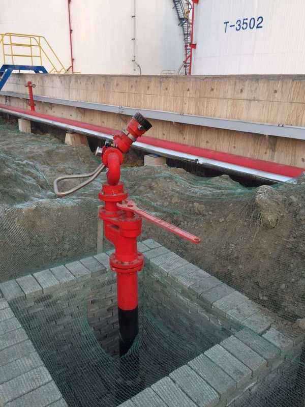 DN100/50 dưới súng phóng hỏa Deok-sun.