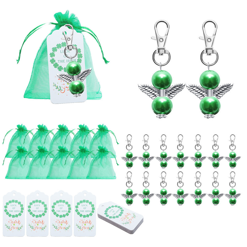 Những đôi cánh thiên thần mới tặng cho một túi đường xanh, của St. Patrick.