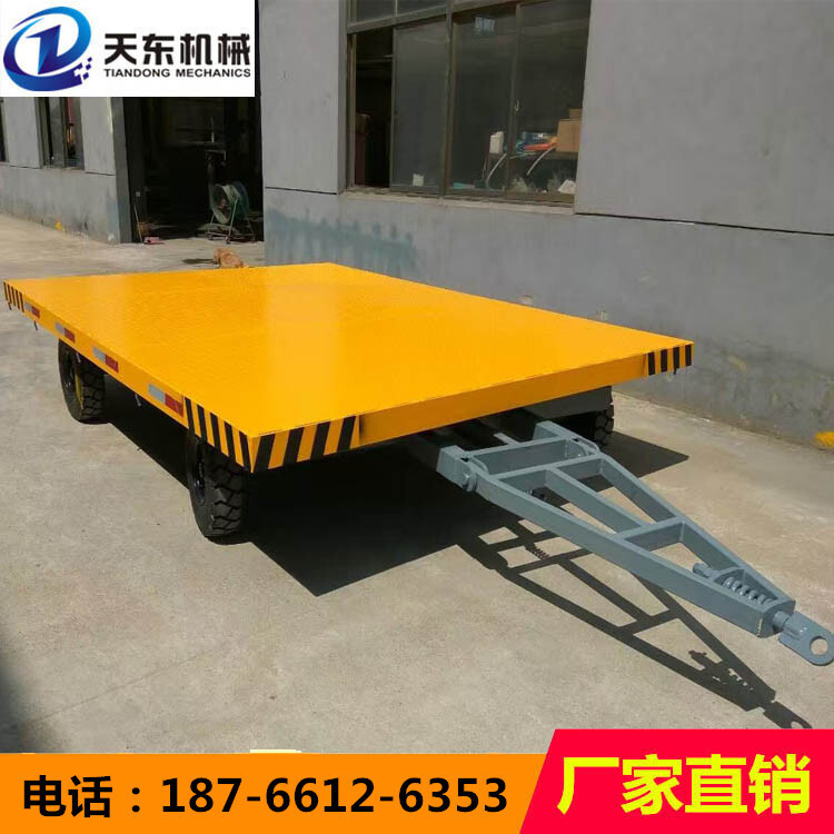 트레일러 4x4 x 8x4 단단한 타이어 flatbed