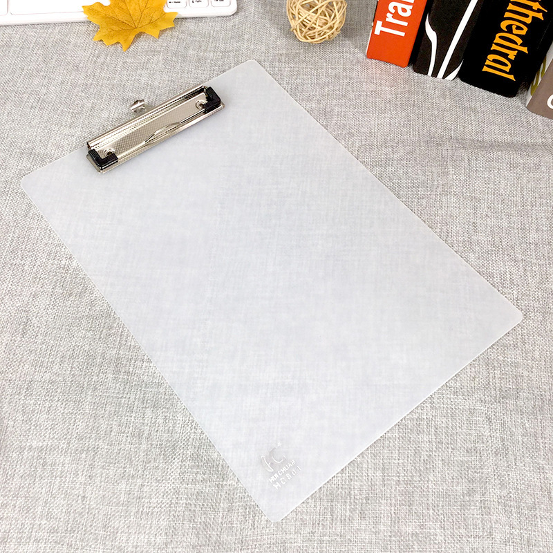 Bảng tập tin A5, sách nhựa PVC ký sinh viên bản đồ trình đơn bảng, văn phòng tùy chỉnh
