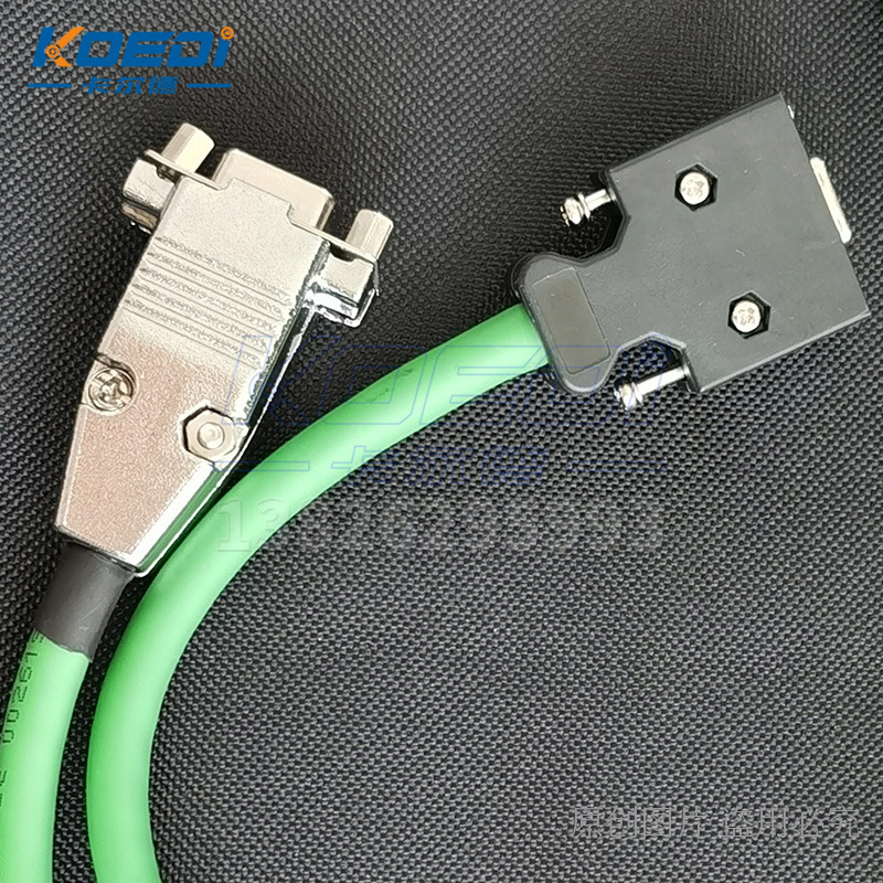 ความยืดหยุ่นสูง 5 คู่ของคู่แยกคู่คู่ 6 FX3002-2DB20-1H0 เคเบิลตัวเข้ารหัสของเซิร์ฟเวอร์ Wrest Adge