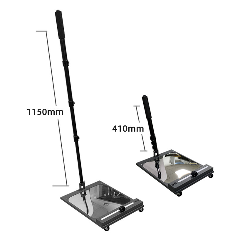 A new V5 rectangular stretcher portable bottom check mirror vehicle detector