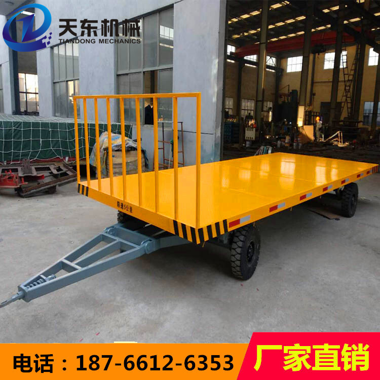 트레일러 4x4 x 8x4 단단한 타이어 flatbed