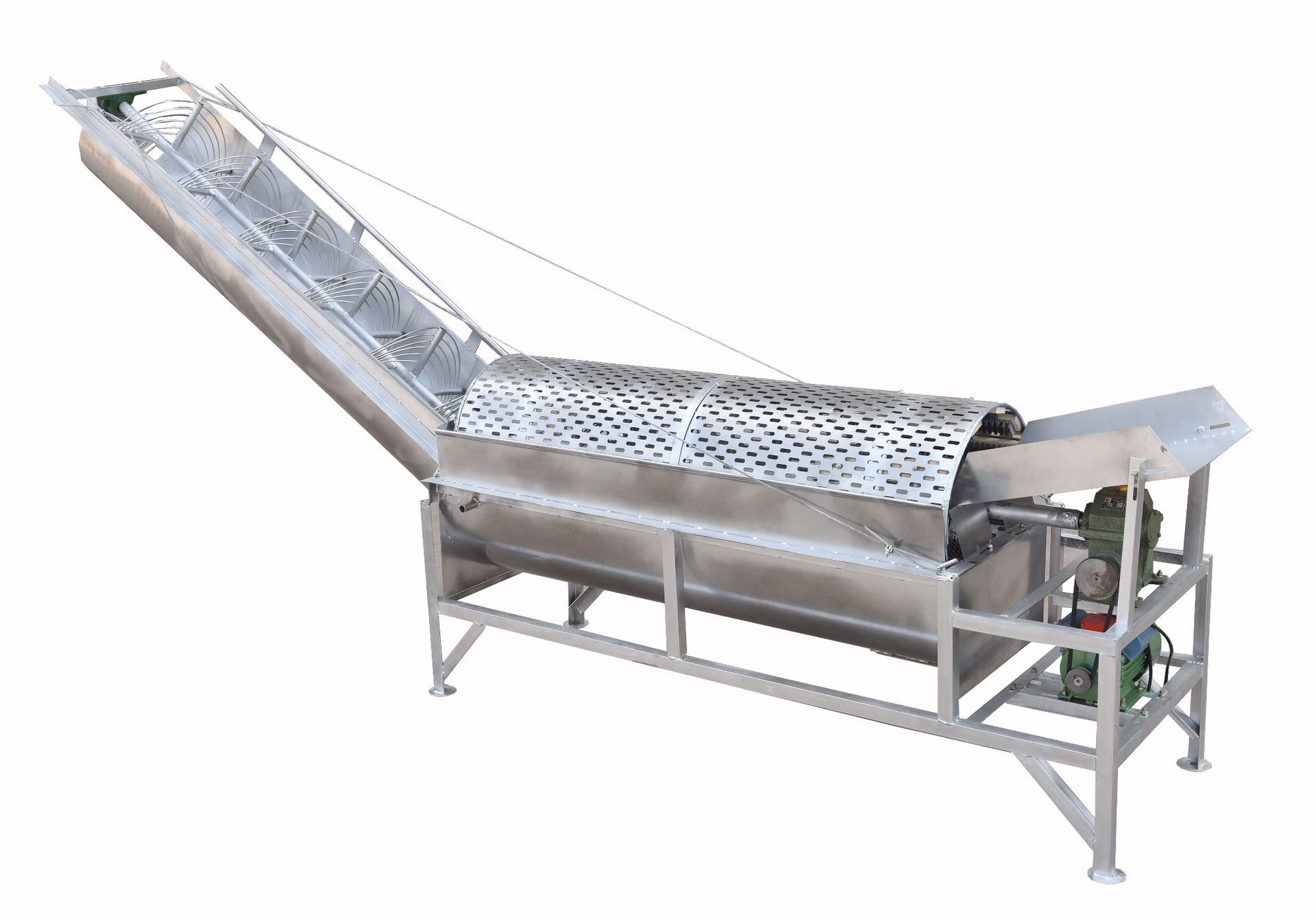 4-metre potato washing machine potatoes, cassava cassava, etc., save time