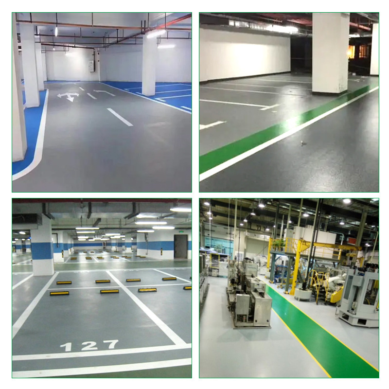 Những lớp đất sơn cho sàn nhà của nhà máy, những nền nhà này chống lại việc xay, đất trên đất, sàn nhà và sàn nhà