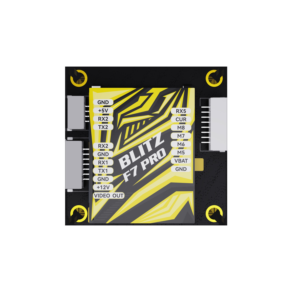 The iFlight Wing Flyer Fox, BLITZ F7 PRO, E80A, FPV, lined in.