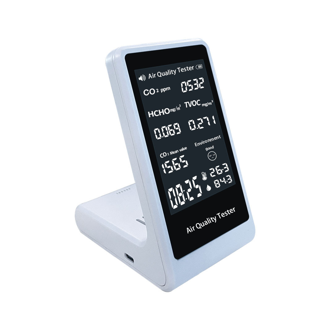 JD-2002 Desktop 7-Six-Six-Six-Six-Six-Six-Air Quality Monitor CO2 Tester