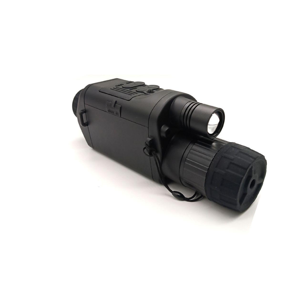 A single-infrared digital night vision telescope with a multi-high-altitude non-thermal imager hunts for all black infrared night vision.