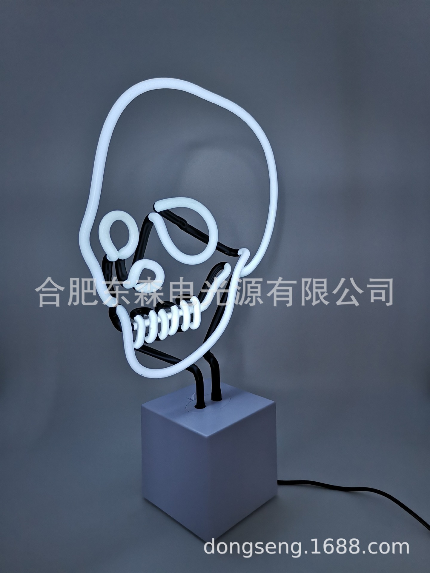 供应骷髅头霓虹灯，,Skull neon light