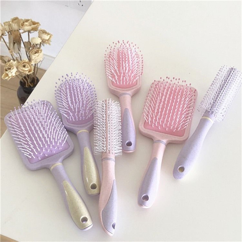 The factory's wholesale hair, the curly hair, the buttoned airbag, the static-proof large sheet hair comb.