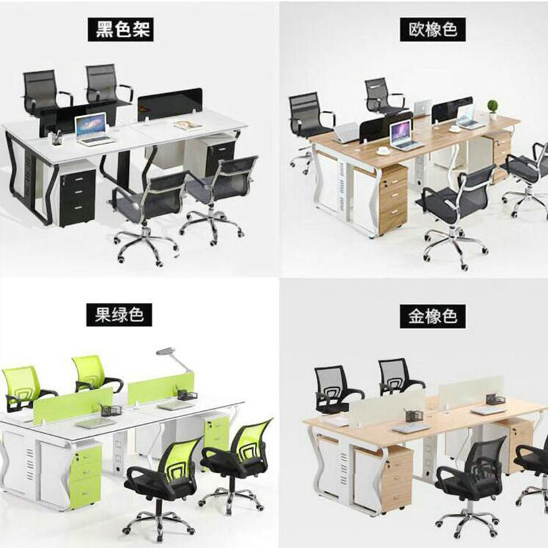 4인, 6인용 OFF-shelf 컴퓨터 테이블의 맞춤화