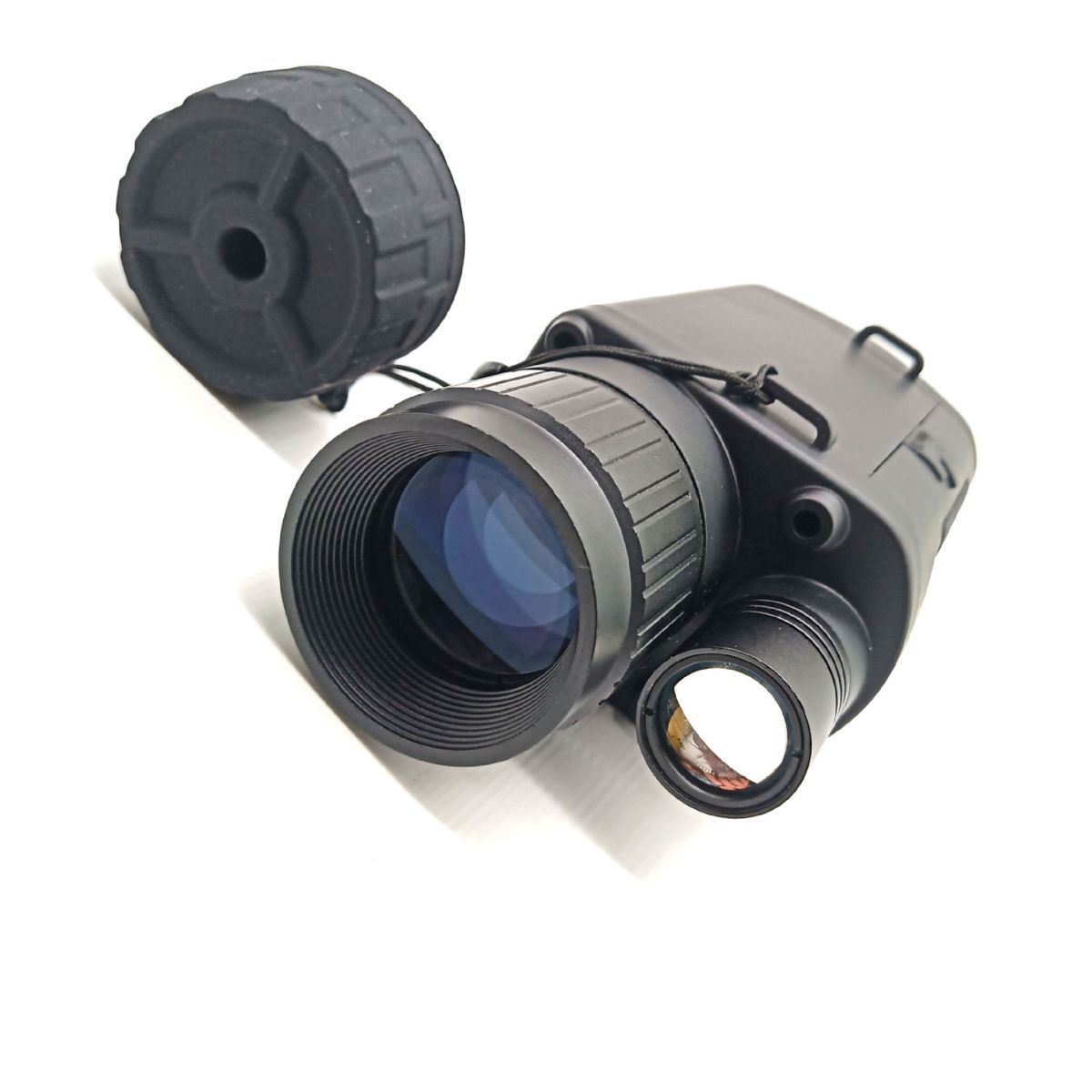 A single-infrared digital night vision telescope with a multi-high-altitude non-thermal imager hunts for all black infrared night vision.