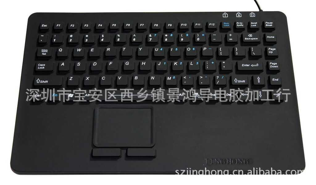 Cây JH-IN86KB bàn phím Silicon, bàn phím công nghiệp, bàn phím chống nước
