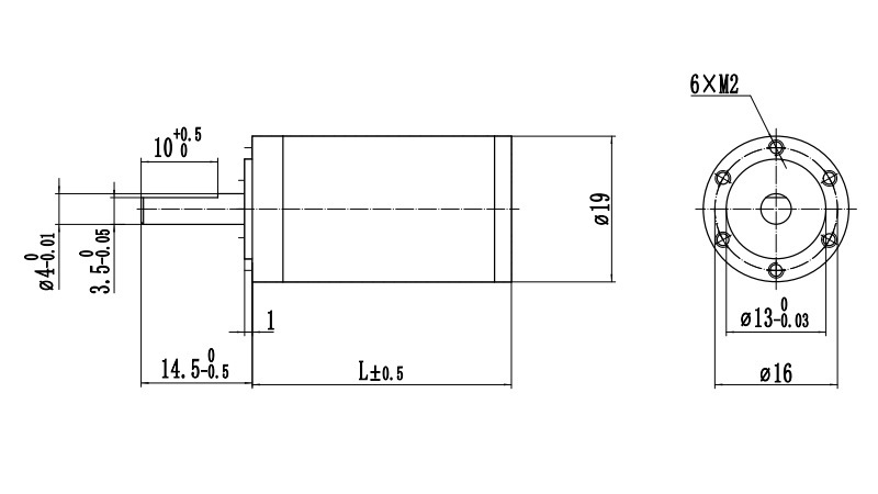 Φ19mm Large twister, low noise, industrial class, planetary gear box, planetary brakes, P19.