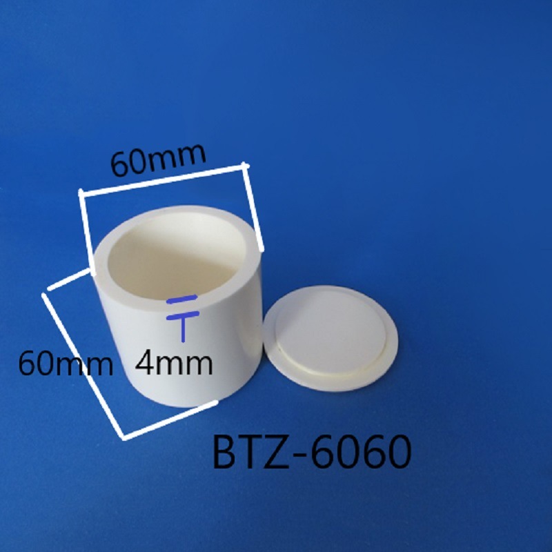 厂家直销现货圆柱形氧化锆陶瓷坩埚 专业生产耐高温陶瓷坩埚