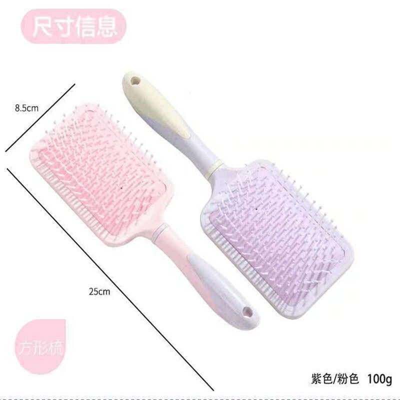 The factory's wholesale hair, the curly hair, the buttoned airbag, the static-proof large sheet hair comb.