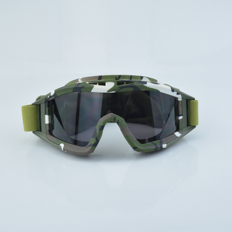 Colour-colored tactical goggles to change lenses against impact cross-border CS eye protection.